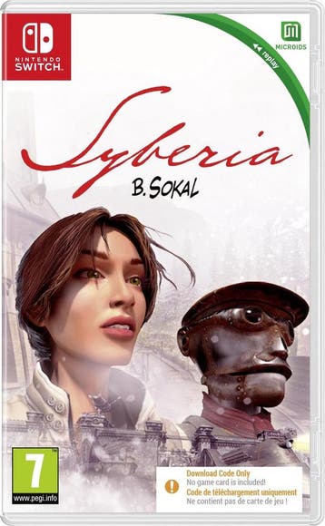 Syberia (Code in a Box) - Nintendo Switch, Spelcomputers en Games, Spelcomputers | Nintendo Wii U, Verzenden, Nieuw