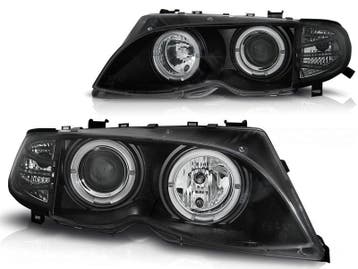 Angel Eyes Koplampen BMW E46 Sedan/Touring - Retourkoopje, Ophalen of Verzenden, Nieuw, BMW