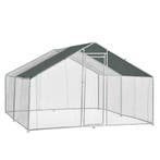 Kippenren Wels buitenren 3x4x2 m donkergroen pro.tec, Dieren en Toebehoren, Verzenden, Nieuw