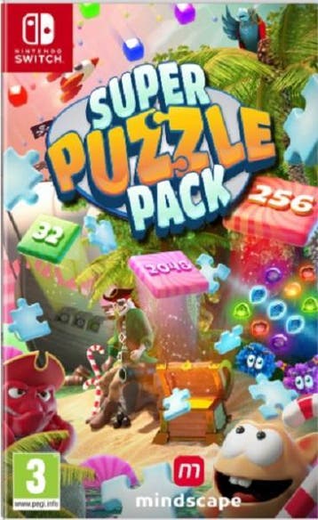 Super Puzzle Pack Switch Garantie & morgen in huis!, 3 spelers of meer, Ophalen of Verzenden, Zo goed als nieuw, Vanaf 3 jaar