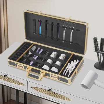Professionele Barber Koffer met Cijferslot - Aluminium, Draa, Verzenden