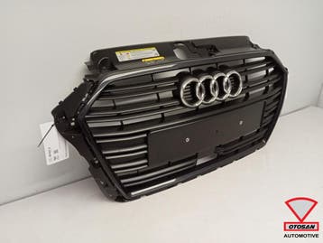 Audi A3 8V Grille Facelift ACC S-Line Origineel, Auto-onderdelen, Carrosserie en Plaatwerk, Ophalen, Gebruikt, Voor, Audi