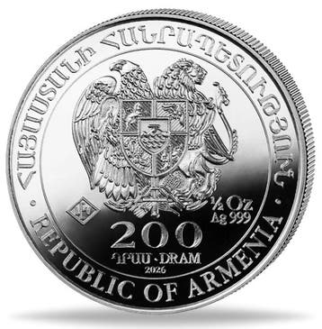Noah Ark 1/2 oz 2026, Verzenden, Munten