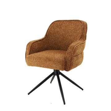 DS4U - Loisa armstoel met terugdraaifunctie - Set van 4 -, Ophalen of Verzenden, Nieuw