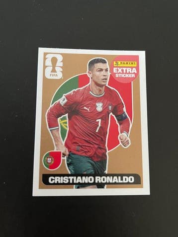 2026 Panini WM Cristiano Ronaldo - Extra Sticker Bronze - 1, Nieuw
