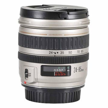 Canon EF 24-85mm f/3.5-4.5 USM met garantie, Gebruikt, Canon, Ophalen of Verzenden, Standaardlens