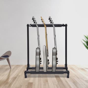 3-delige Gitaarstandaard - Opvouwbaar - Voor Gitaar & Basgit, Verzenden, Nieuw