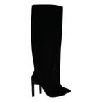 Senso • zwarte fluwelen knielaarzen • 36, Kleding | Dames, Senso, Verzenden, Nieuw, Zwart