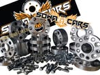 CUSTOM SPACERS ADAPTERS 3x112 4x98 4x100 4x108 4x114.3 4x130, Verzenden