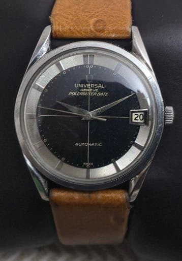 Universal Genève - Polerouter Automatic Microrotor - Heren -, Sieraden, Tassen en Uiterlijk, Nieuw