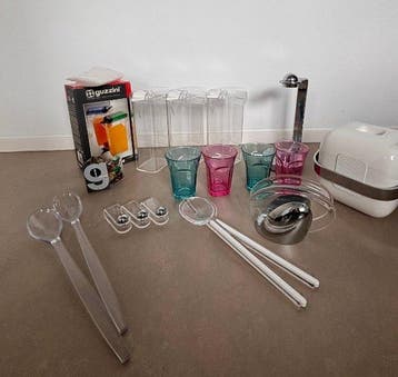 Guzzini - Ijsemmer - Plastic, Glas - Guzzini verzameling -, Antiek en Kunst