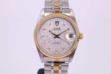 Tudor - Prince Date - Zonder minimumprijs - 74033 | Silver