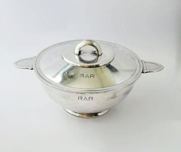 Tureen - Rare Over-Sized Art Deco Christofle Normandie, Antiek en Kunst