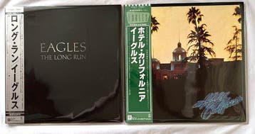 Eagles - 2 x Japanese LPs - Hotel California/The Long Run -, Cd's en Dvd's, Vinyl Singles, Nieuw in verpakking