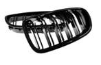 Dubbelspijls Nieren Glans Zwart BMW 5 Serie F10 F11 B0284, Nieuw, Voor, BMW