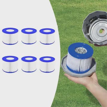 6x Spa Filter Cartridge voor Lay-Z-Spa Hot Tub - Zwembad Rei, Verzenden, Nieuw