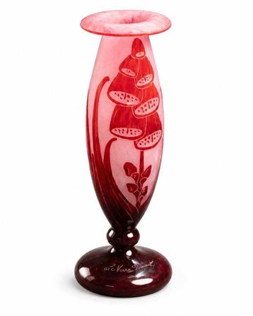 Le Verre Français / Charles Schneider - Vaas - “Digitales”