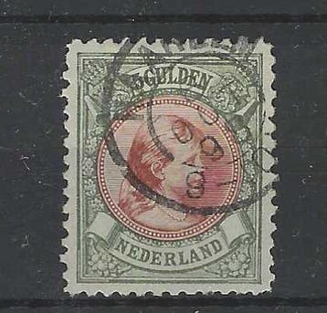 Nederland 1896 - Koningin Wilhelmina - NVPH 48, Postzegels en Munten, Gestempeld