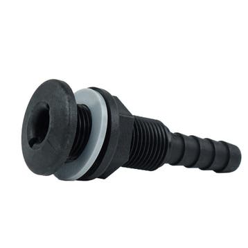 TruDesign Huiddoorvoer met Slangtule Zwart-60 mm (2) Draad, Ophalen of Verzenden, Nieuw