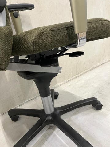 Refurbished Bureaustoel Groen Haworth Comforto 77 NPR 1813, Huis en Inrichting, Bureaustoelen, Verzenden, Zo goed als nieuw, Bureaustoel