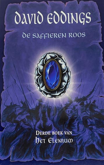 De Saffieren Roos - NL - David Eddings - Paperback, Boeken, Ophalen of Verzenden, Gelezen, David Eddings