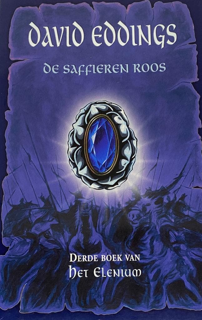 De Saffieren Roos - NL - David Eddings - Paperback, Boeken, Fantasy, Gelezen, Ophalen of Verzenden