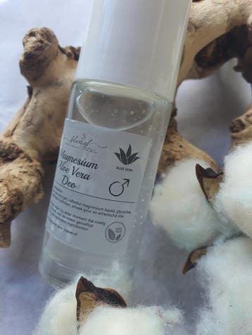 Natuurlijke Magnesium en Aloe Vera deodorant roll on -, Nieuw