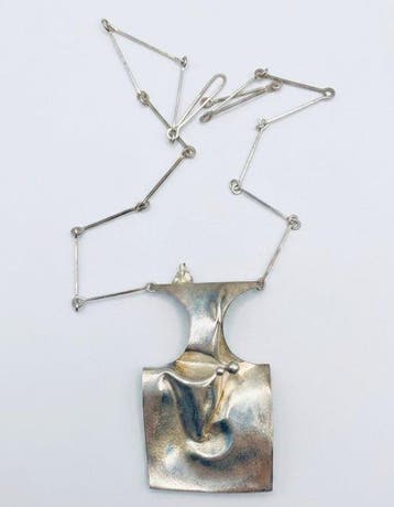 Lapponia - Ketting met hanger Zilver - Halsketting Lapponia