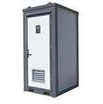 Mobiele toilet unit enkel toilet verlichting en afzuiging, Ophalen of Verzenden