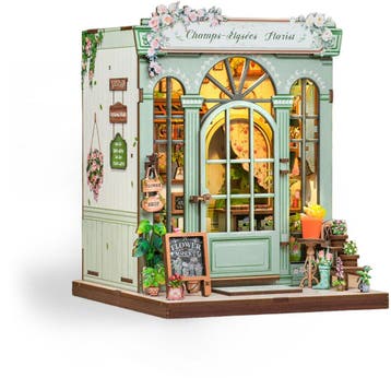 CuteBee Miniatuurhuisje Champs-Élysées Florist – Houten, Verzenden, Nieuw