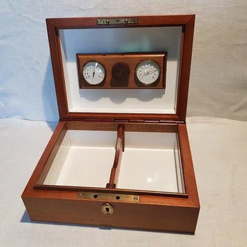 Zonder minimumprijs - Humidor - Hout, Verzamelen, Nieuw