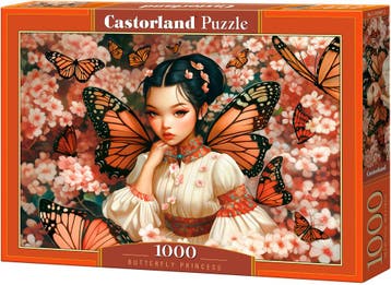 Butterfly Princess Puzzel (1000 stukjes) | Castorland -, Verzenden, Nieuw