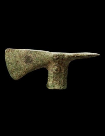 Nabije Oosten Grote bronzen herminettebijl - 1200/800, Antiek en Kunst