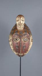 Prachtig masker - bindt - Democratische Republiek Congo, Antiek en Kunst, Kunst | Niet-Westerse kunst