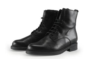 Nelson Veterboots in maat 39 Zwart, Verzenden, Zwart, Overige typen, Zo goed als nieuw