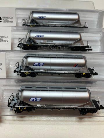 NME N - 203612; 203635 - Modeltrein goederenwagonset (4) -, Nieuw