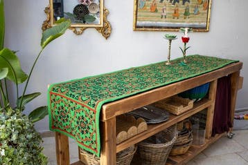 Runner dubbelzijdig - Tafelkleed - 232 cm - 54 cm -