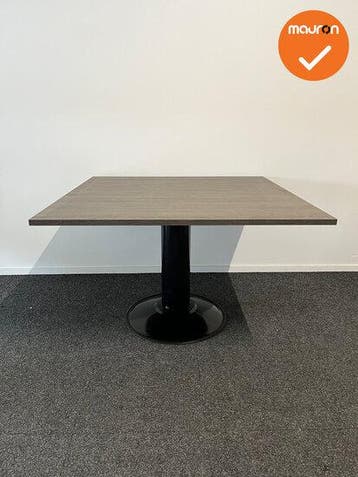 Mauforce Vierkante tafel - 120x120cm - Trompetvoet in kle..., Vergader- of Presentatieruimte, Ophalen of Verzenden, Nieuw zonder verpakking