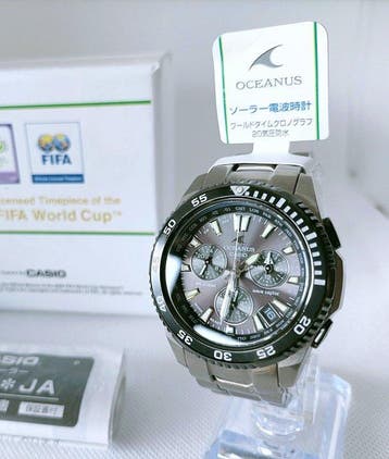 Casio - Zonder minimumprijs - Casio Oceanus OCW-650WCJ-1AJR, Nieuw