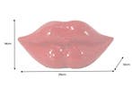 Decoratie DISCO LIP 30cm 3D mozaïek lippen rood - 48037, Ophalen of Verzenden, Nieuw