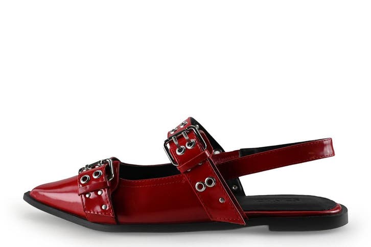 Sacha Slingbacks in maat 41 Rood, Kleding | Dames, Schoenen, Rood, Zo goed als nieuw, Verzenden