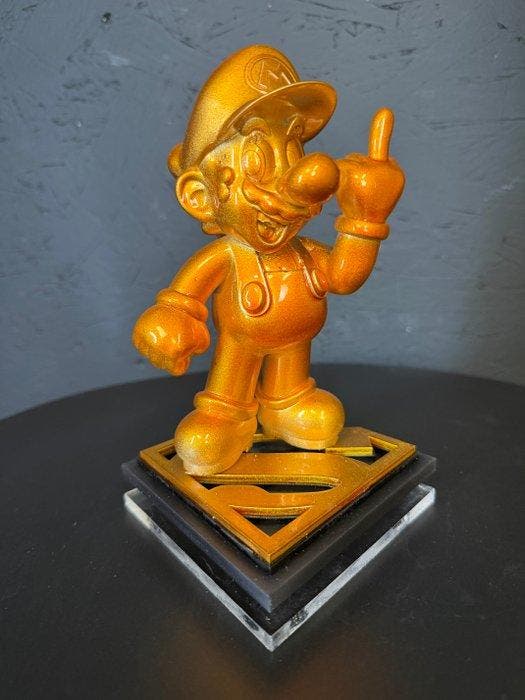 Fred Morgan - MARIO SUPER STAR, Antiek en Kunst, Kunst | Designobjecten