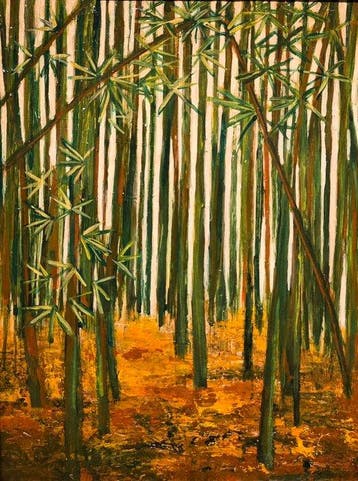 Europese school (XX) - Foresta di bambu