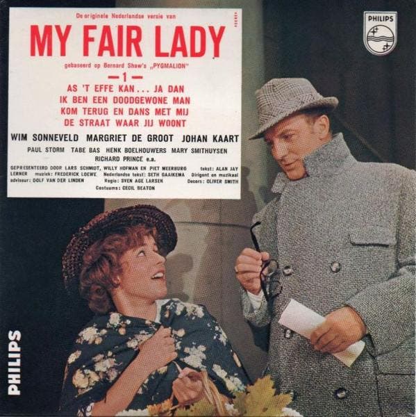 Single vinyl / 7 inch - Wim Sonneveld - My Fair Lady 1, Cd's en Dvd's, Vinyl Singles, Zo goed als nieuw, 7 inch, Nederlandstalig