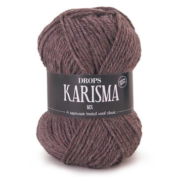 DROPS Karisma Mix - 54 lichtbruin - Wol Garen, Hobby en Vrije tijd, Ophalen of Verzenden, Nieuw