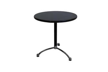 Thonet ronde bistrotafel – café-/bijzettafel met zwart blad, Ophalen of Verzenden, Nieuw