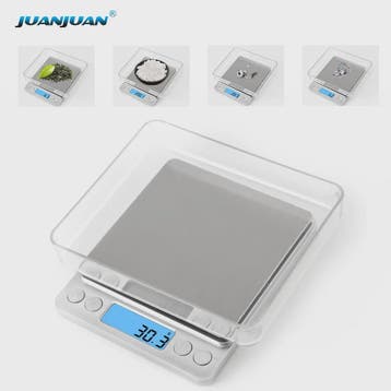 Precisie Digitale Keukenweegschaal 3kg/500g met 0.01g Nauwke, Boeken, Verzenden, Nieuw