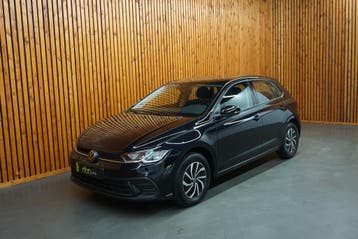Volkswagen Polo 1.0 TSI / ACC / Apple Carplay / LED / NAVI, Stof, Zwart, Onderhoudsboekje, Benzine