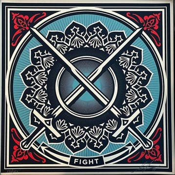 Shepard Fairey (OBEY) (1970) - Fight