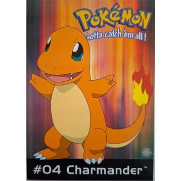 Charmander Postcard (2000) – Pokémon × Nintendo, Ophalen of Verzenden, Nieuw
